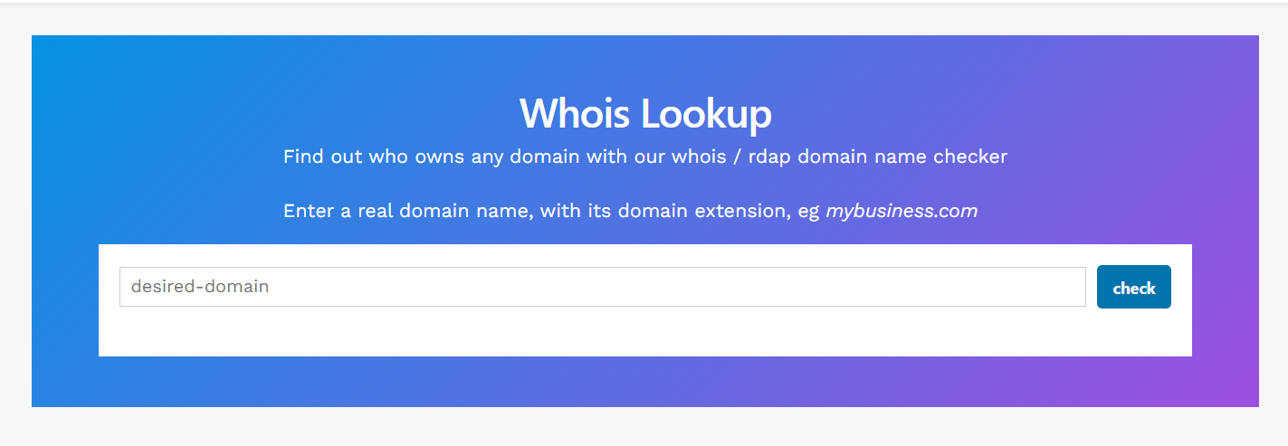 domain expires identify owner whois