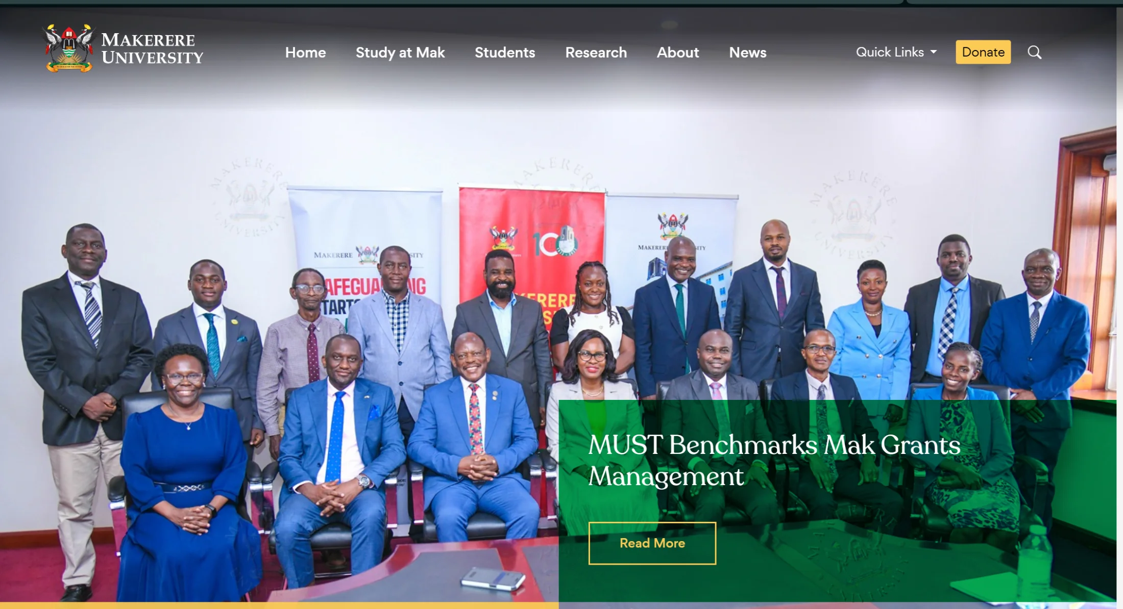 Collaborative meeting at Makerere University Makerere university example domains