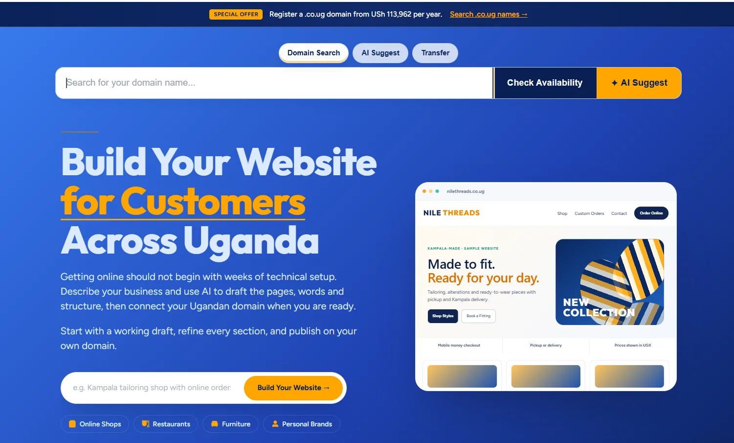 Affordable Domain Registrar Prices in Uganda Comparison of domain registrar prices in Uganda Truehost domains