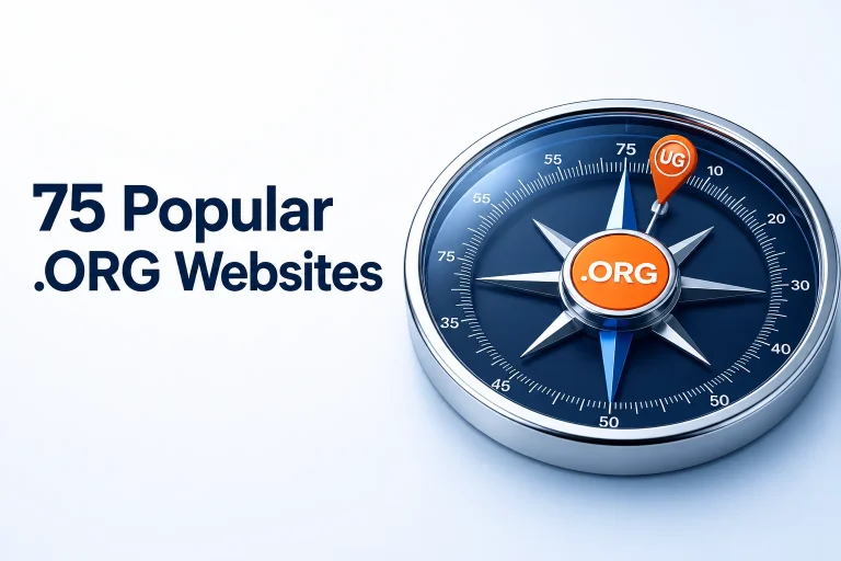 75 Popular .ORG Websites — popular org websites featured